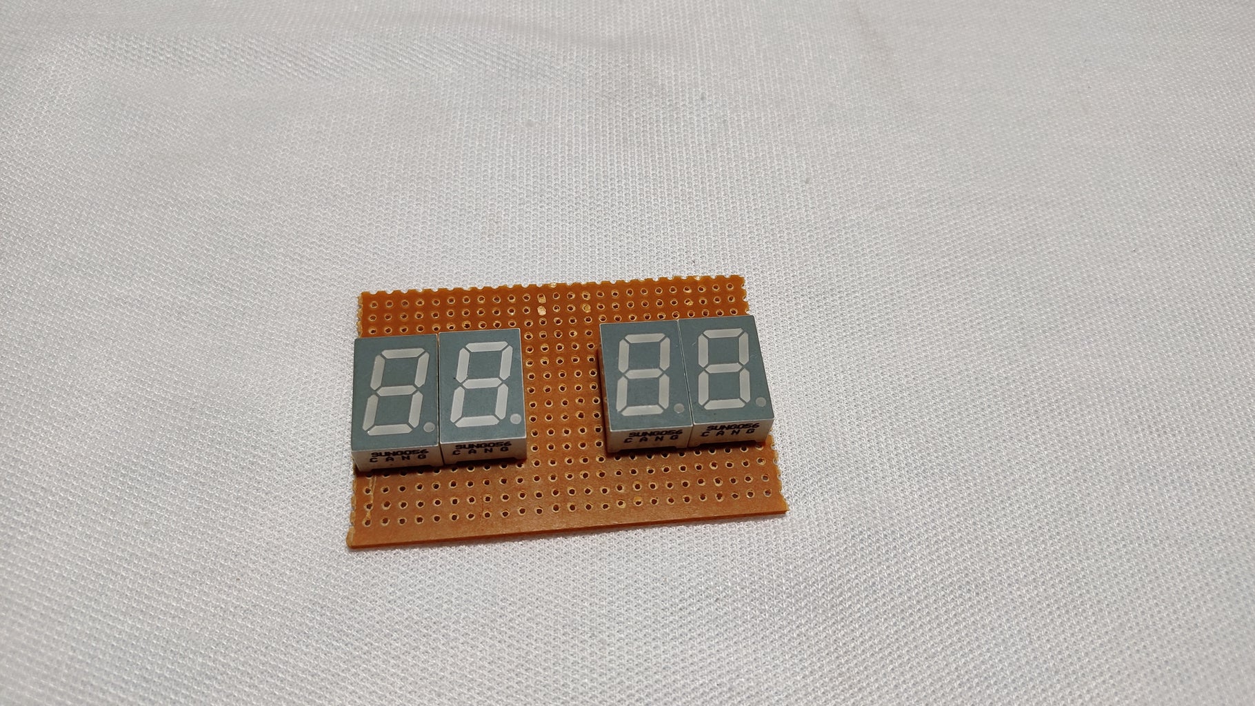 Diy Seven Segment Display Clock : 9 Steps - Instructables