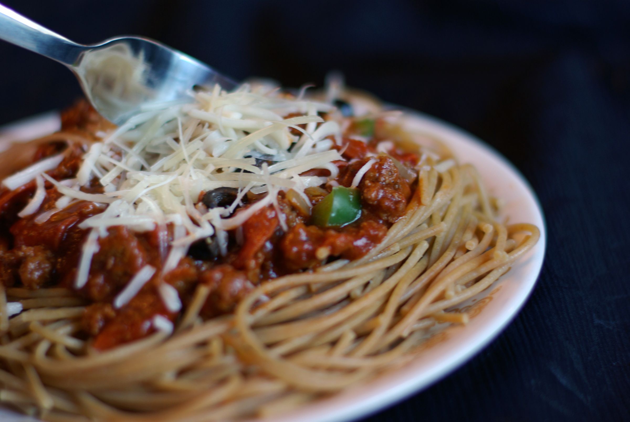 Supreme Pizza Spaghetti