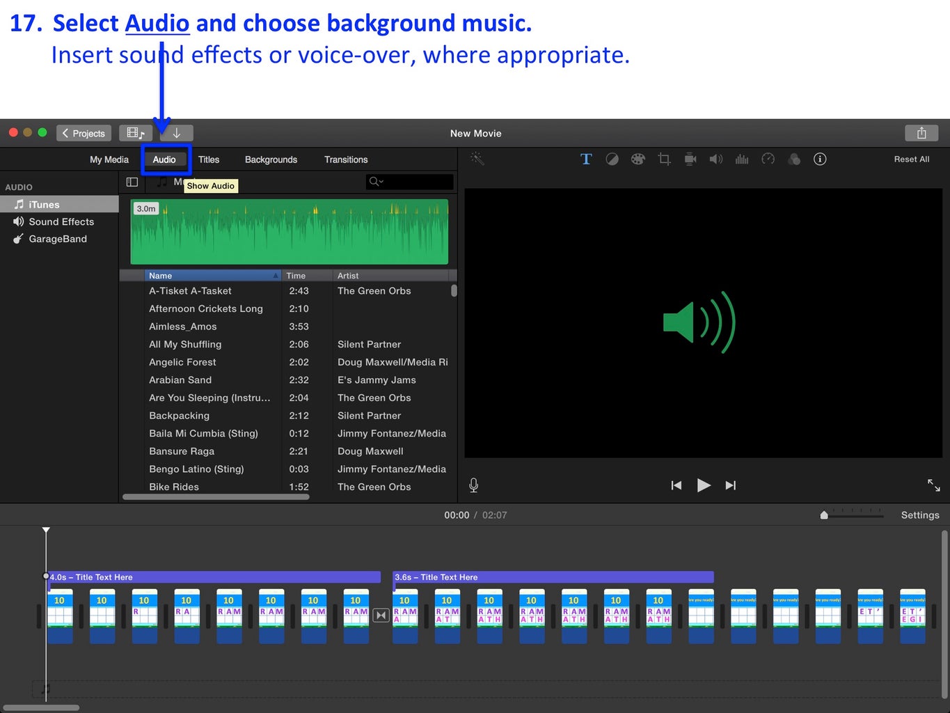 2d animation powerpoint presentation Insert Background Music.