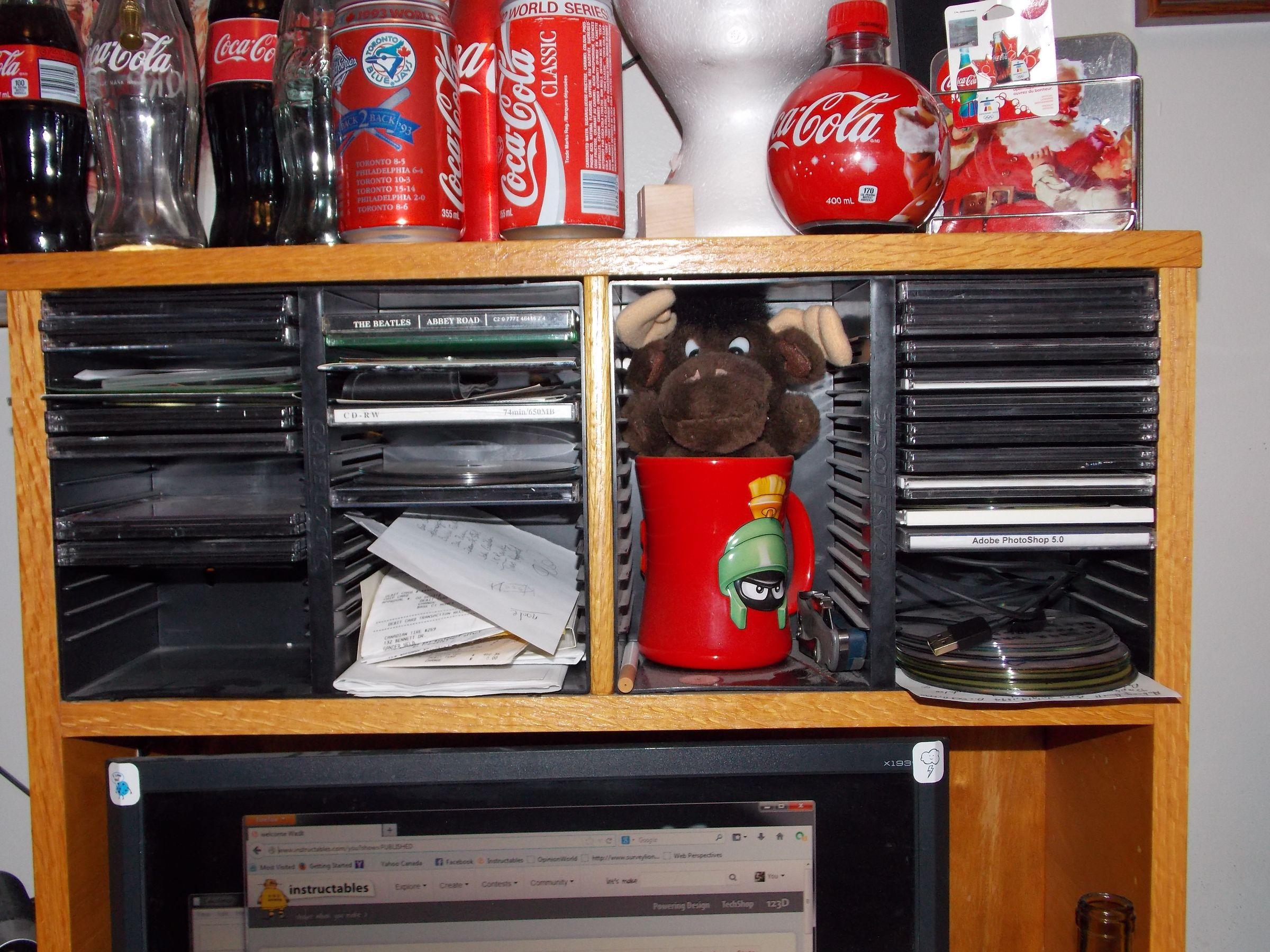 Hidden Desk Compartment