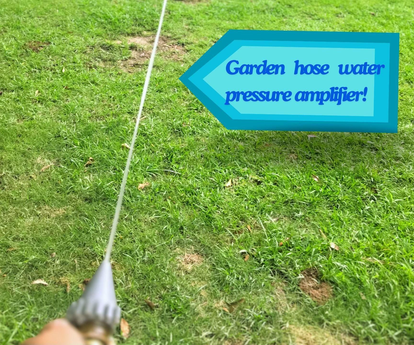 Garden Hose Water Pressure Amplifier
