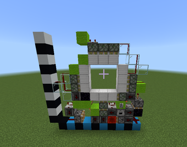 3x3 Piston Door for Bedrock 1.21.0 (or Education Edition)