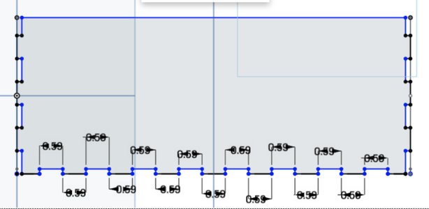 Adding Finger Joints on the Box
