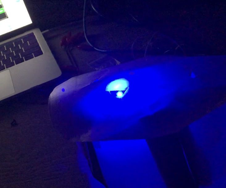 感應LED 旋轉燈