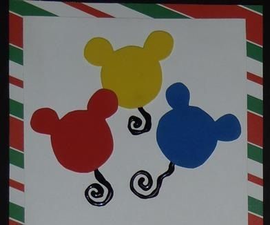 Mickey Mouse Card