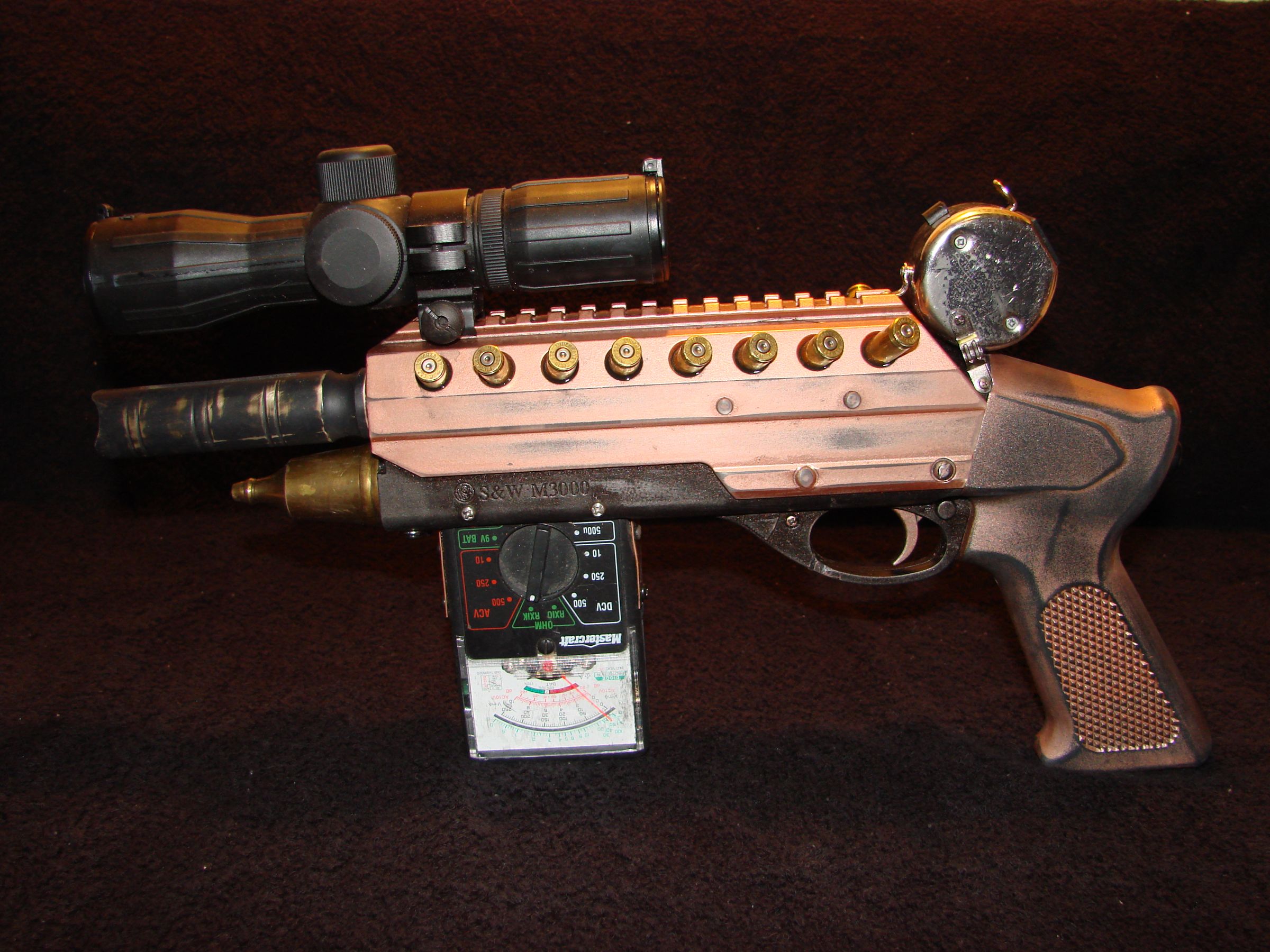 STEAM PUNK STUN GUN / 223 ZOMBIE ELIMINATOR.