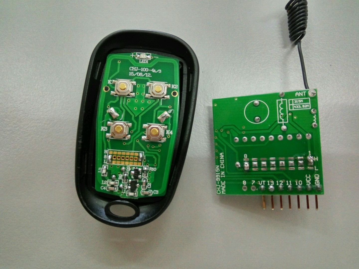 How to Set the ID for the RF Remote Control Kit 8 Steps Instructables