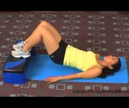 Bum Bridge on Raised Surface Exercise