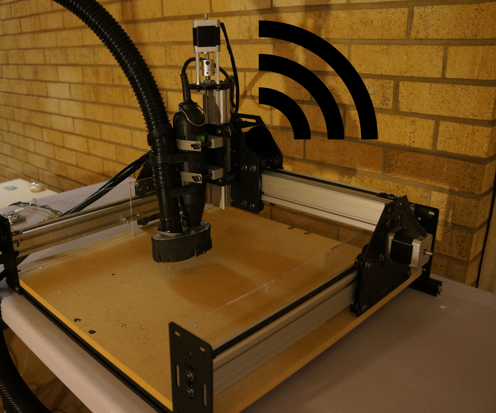 Control Your CNC Over Wi-Fi