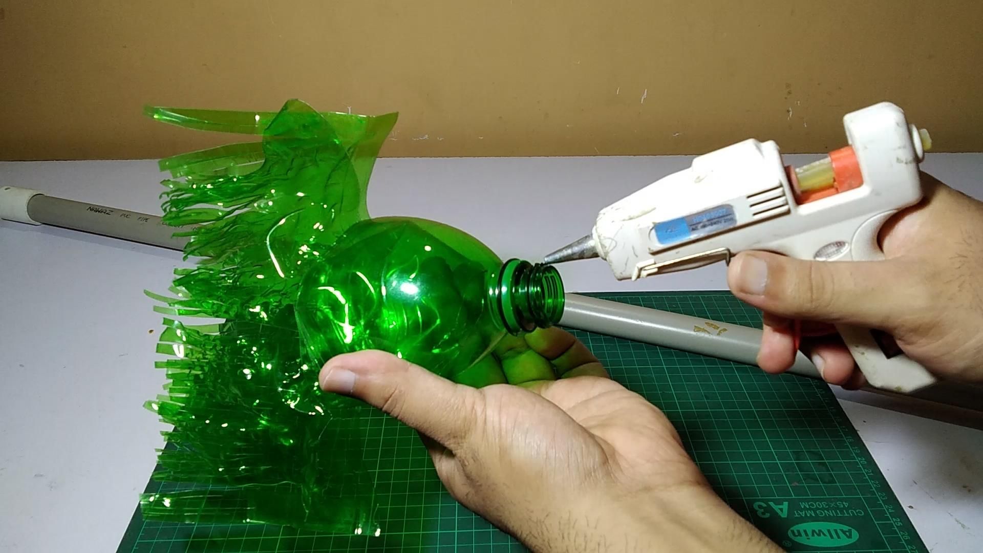 How to Make Broom From Plastic Bottle 3 Steps Instructables