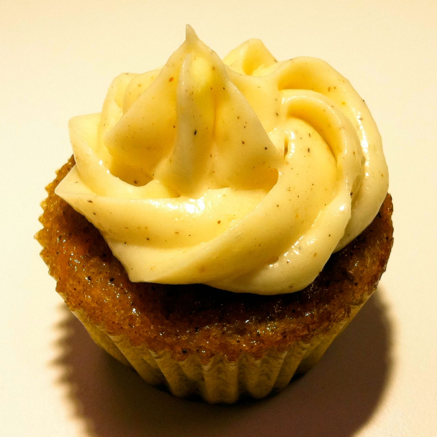 Mini Carrot Cupcakes With Spiced Cream Cheese Frosting