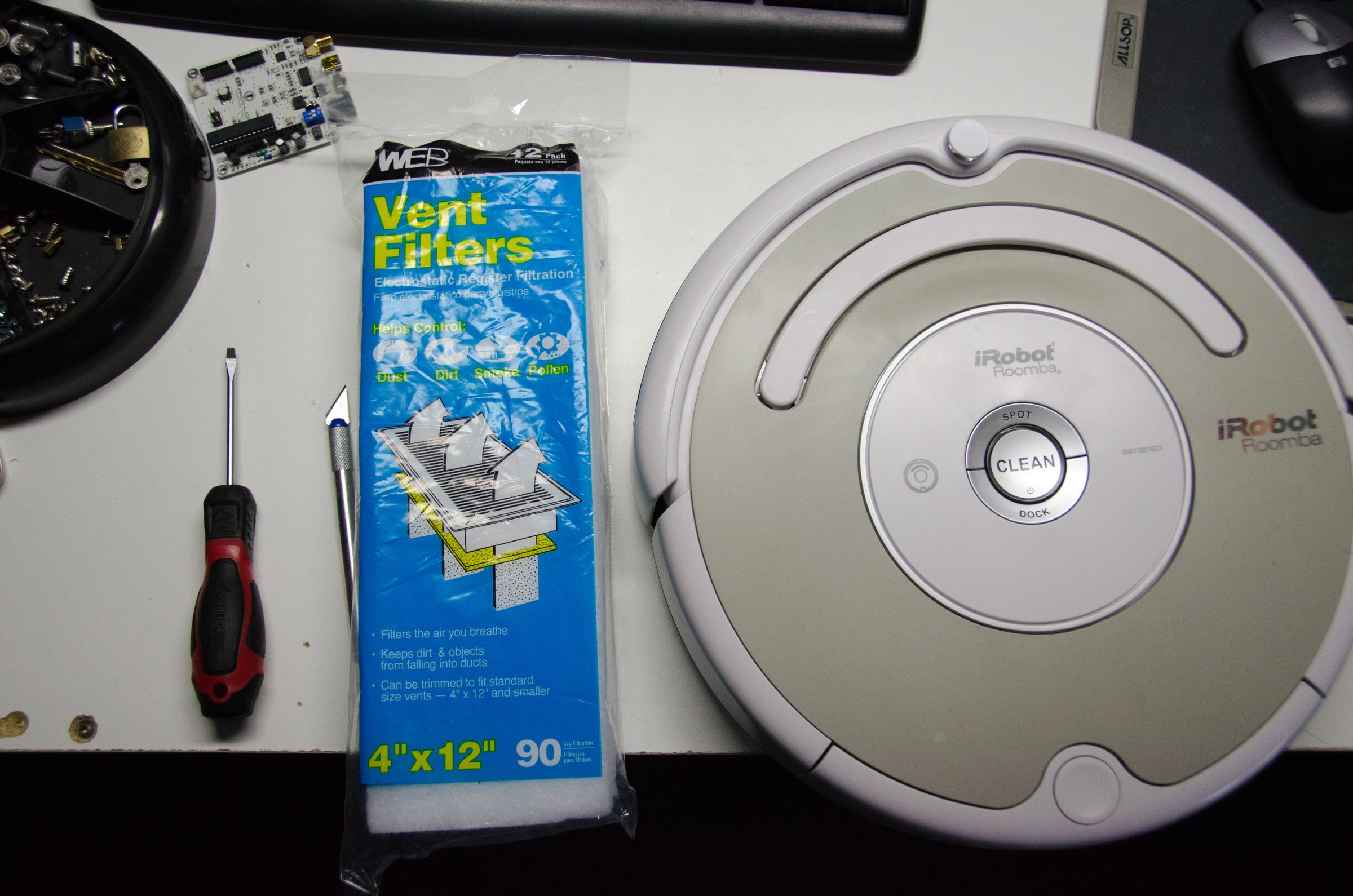 DIY Roomba Filters