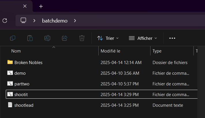 SHOOTER DEMO ASCII Batch File Game : 3 Steps - Instructables