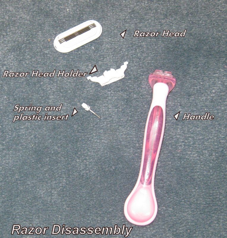 Makeshift Razor 10 Uses for a Razor : 4 Steps - Instructables