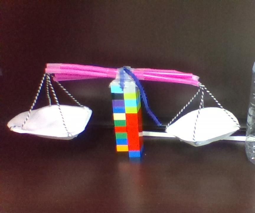 Remote Learning Balance Scale and Graduated Cylinder