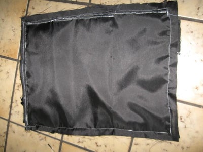 Making the Cases: Tabs for the Elastic Straps and Stitching Around the Edges