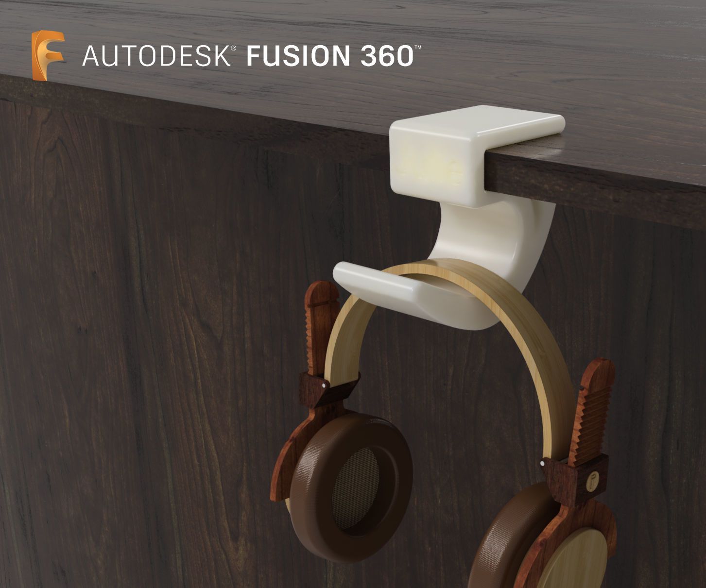 Soporte Para Audífonos En Fusion 360 
