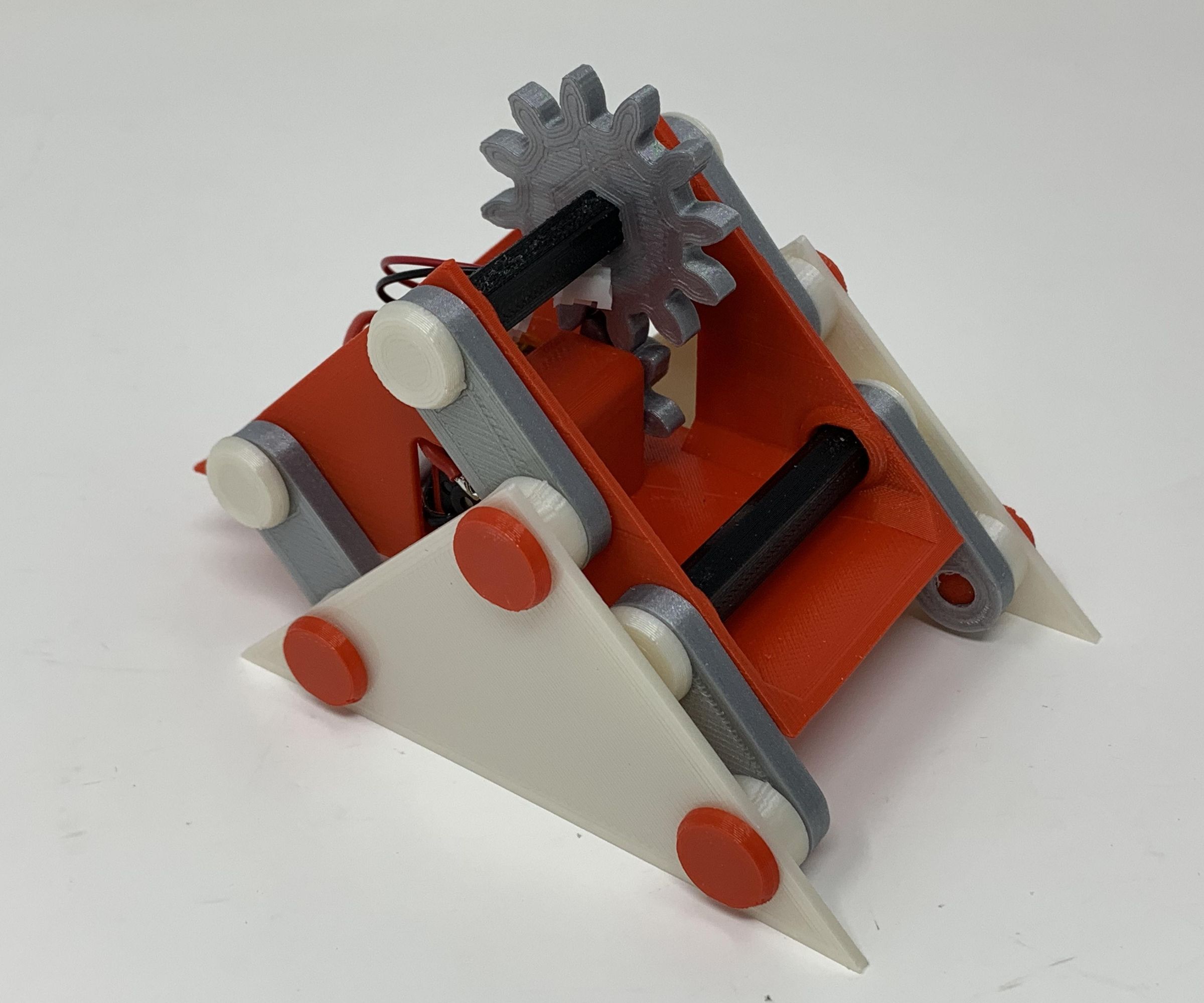 A Simple 3D Printed "Walking" Mechanism.