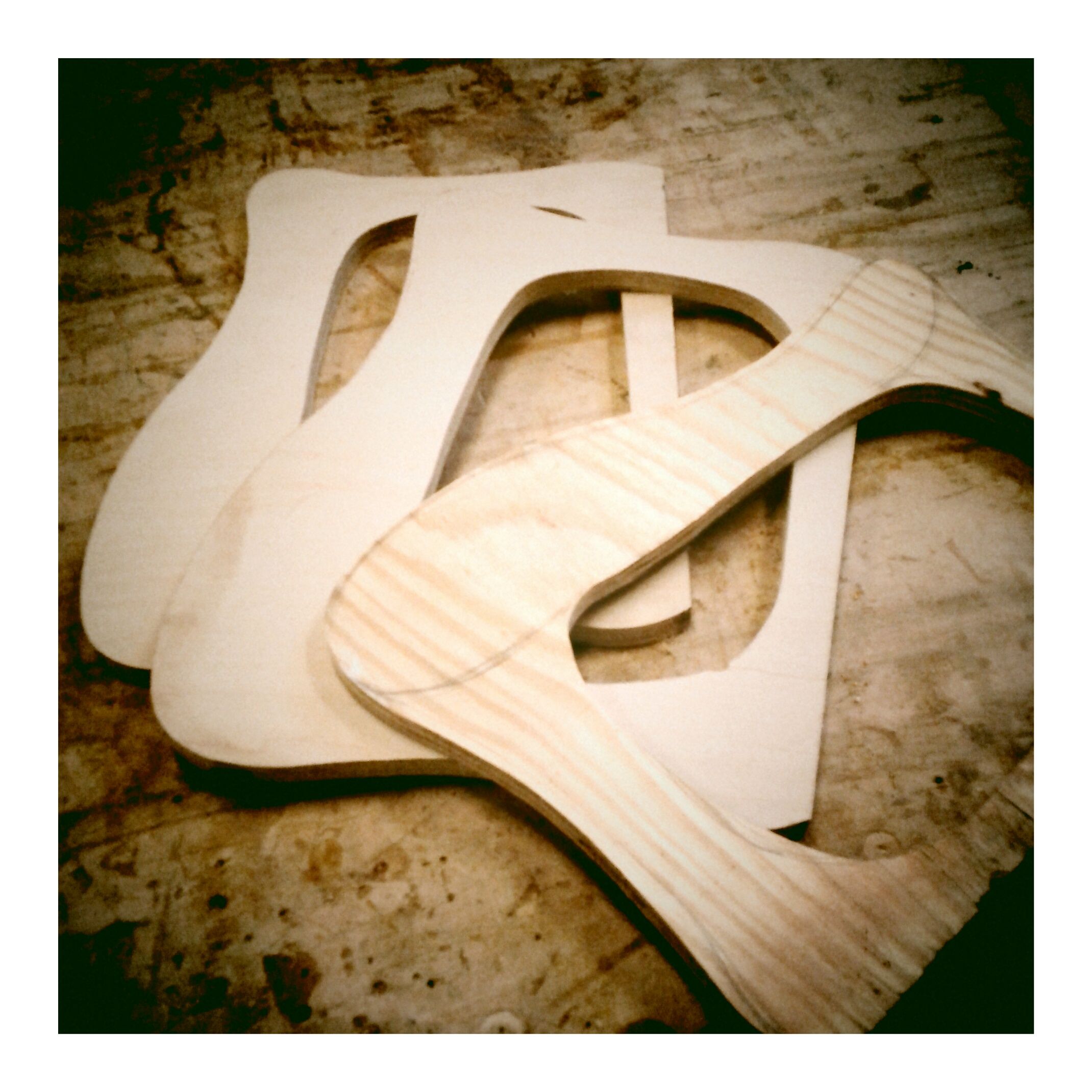 Making Multiples of 2D Shapes the Old School Way