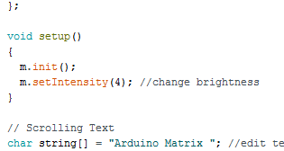Scrolling Text on a 8x8 LED Matrix Using an Arduino UNO : 5 Steps (with ...