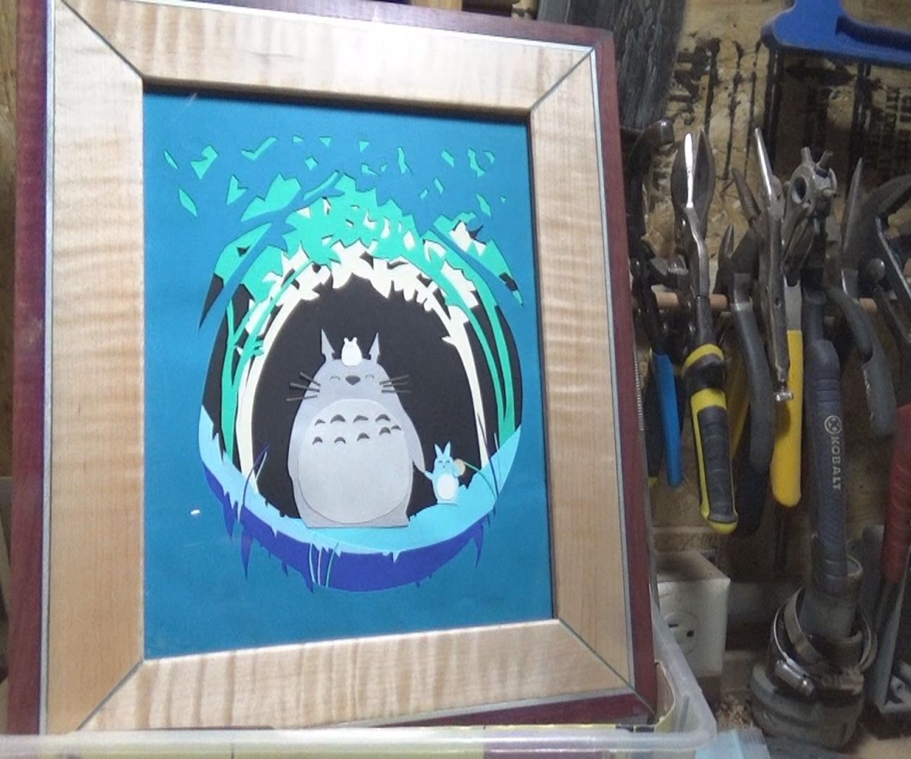 Picture Frame With Aluminum Inlay