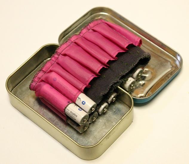 Toroidal FIFO AAA Battery Storage