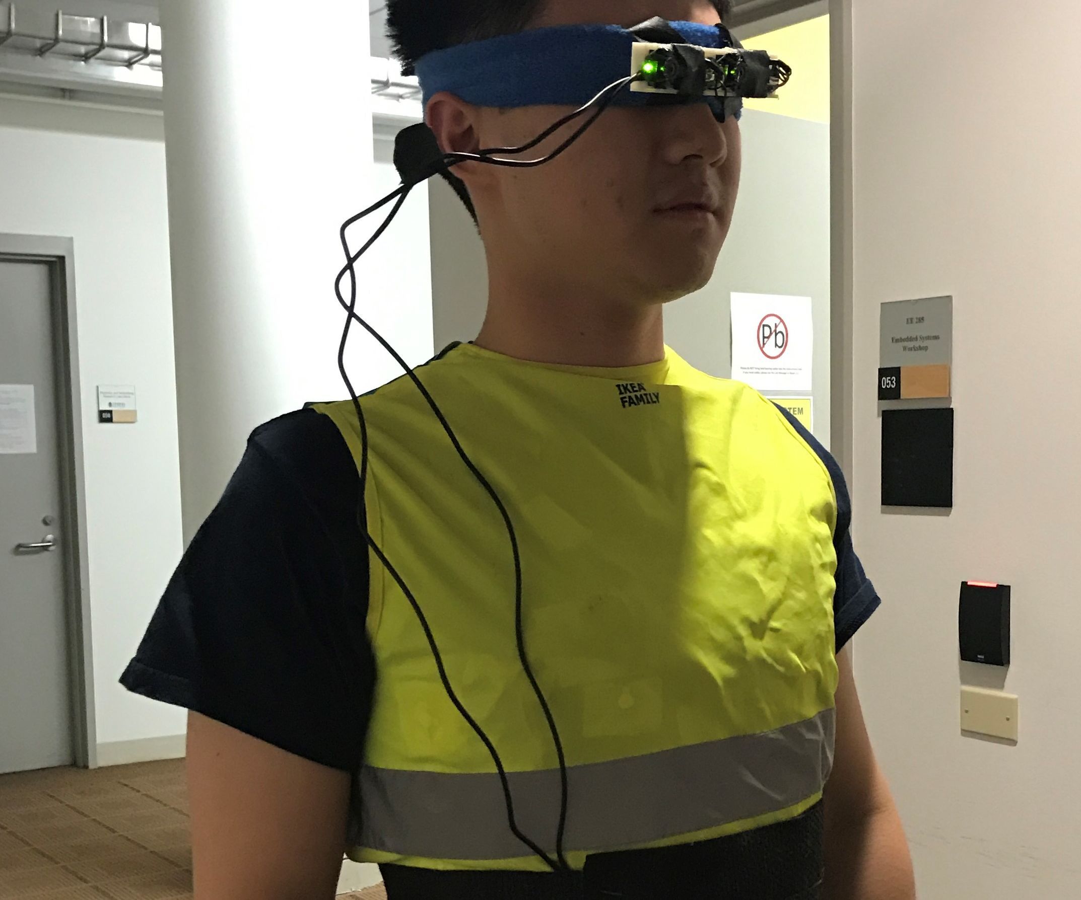 Haptic Feedback Vest for Obstacle Detection