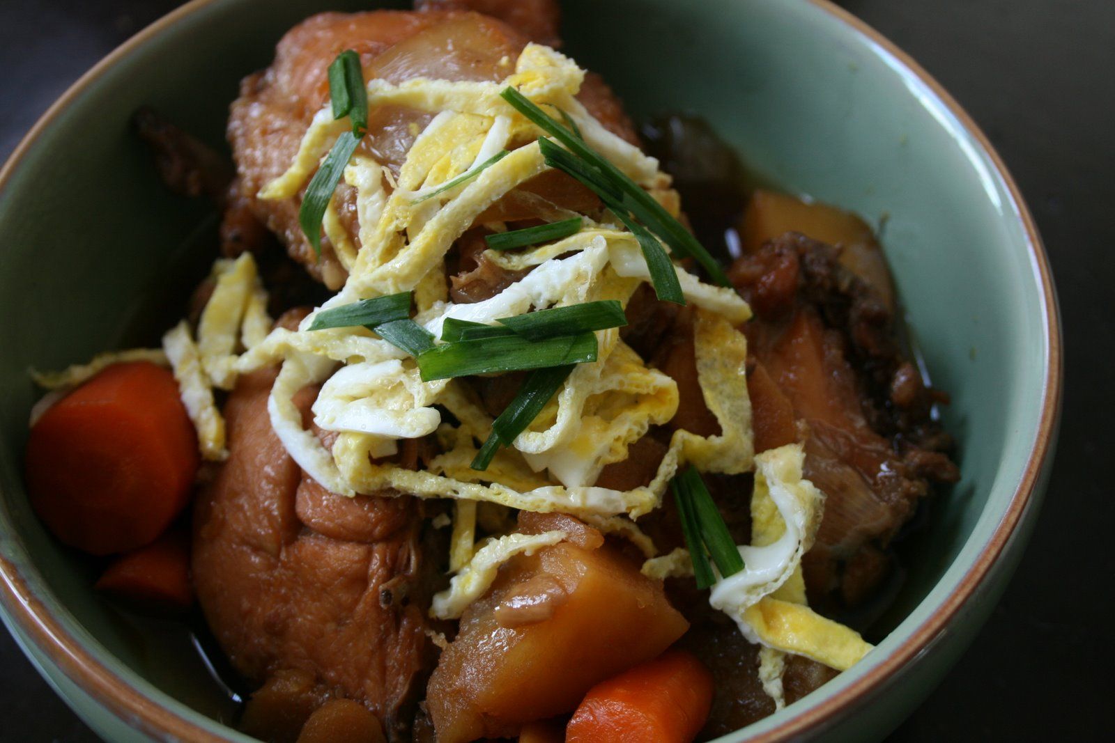 Soy Braised Ginger Chicken