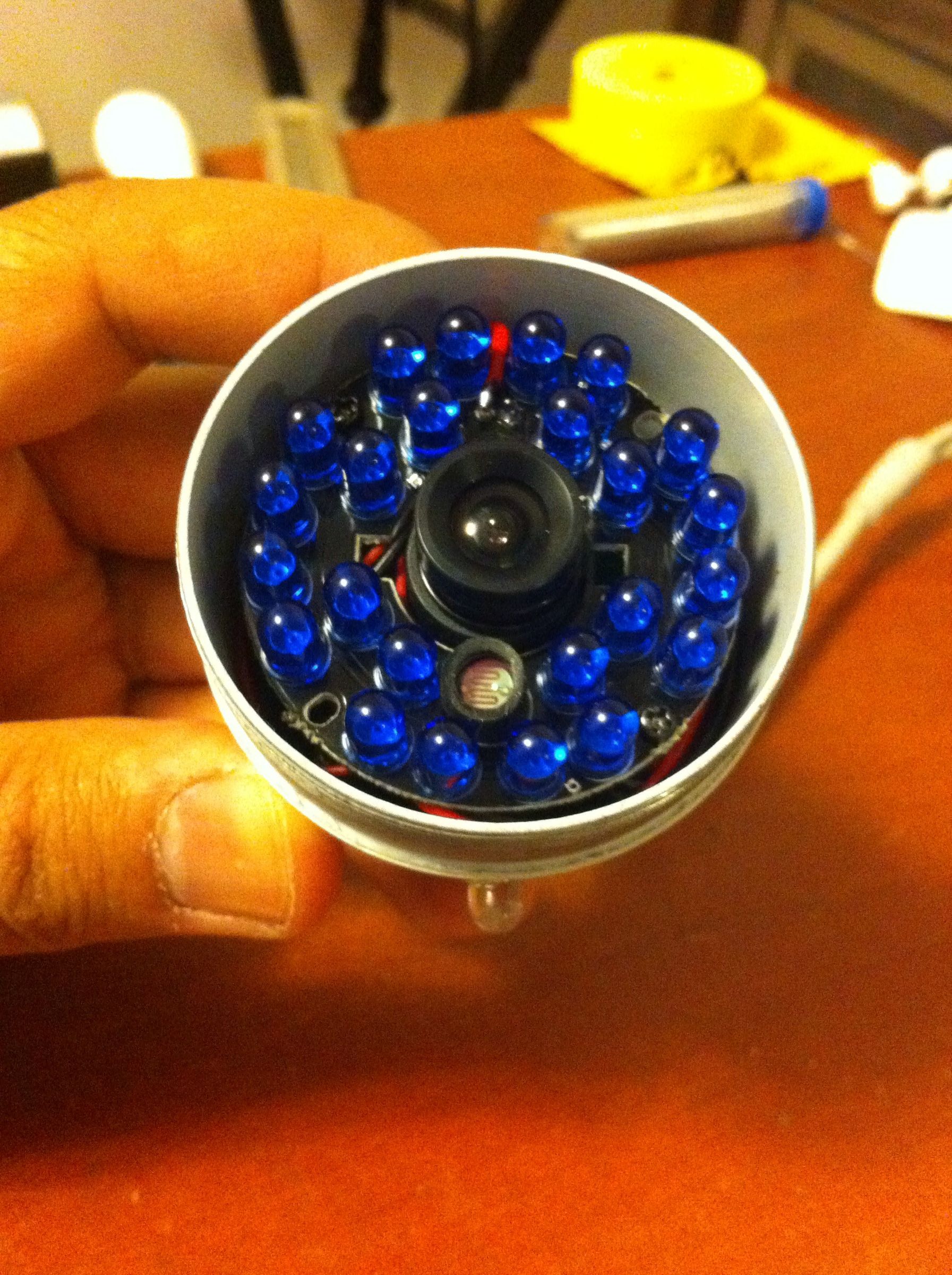 Security Camera Strobe Light 6 Steps Instructables