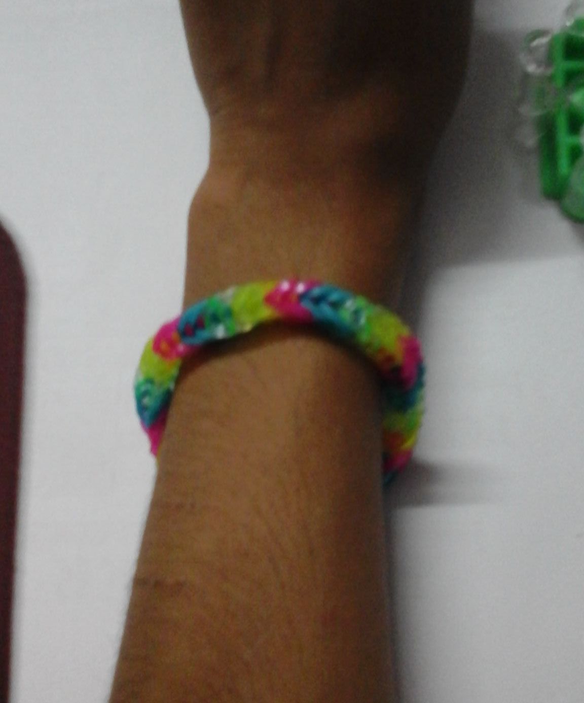 Loom bracelet fishtail tutorial