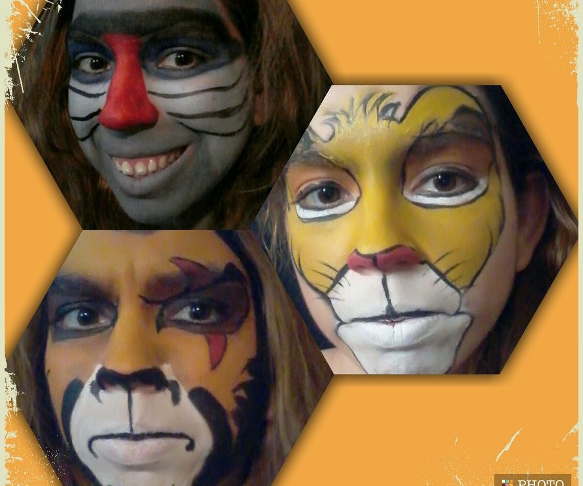 The Lion King Face Paint