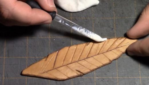 Finishing the Feather 