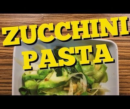 Zucchini Pasta Aglio E Olio