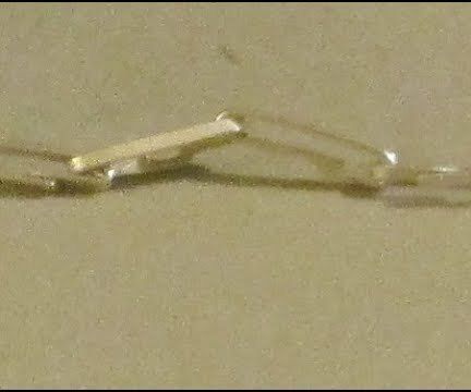 Beginner How to Make Wire Wrapped Thin/Long/Narrow/Skinny Flat Chain Links