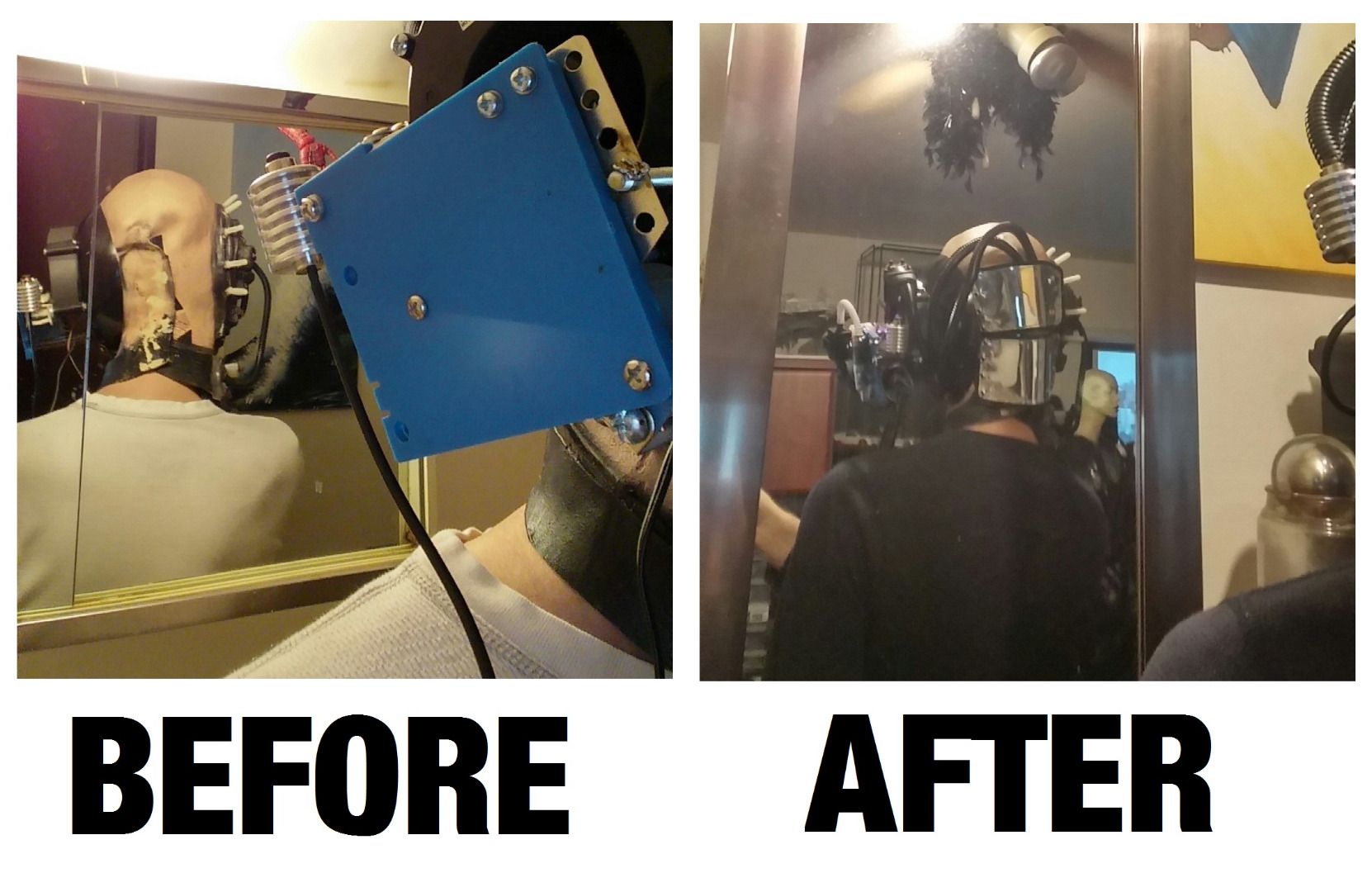 Robotic Machine Alien Species Laser Smoker LED's