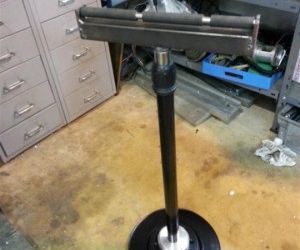 DIY - Adjustable Roller Stand From Scrap