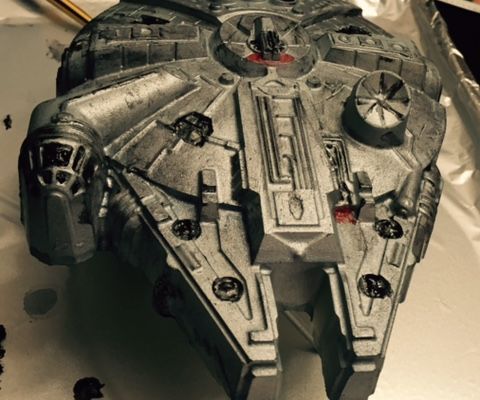 Candy Millennium Falcon (Now With More Detals)