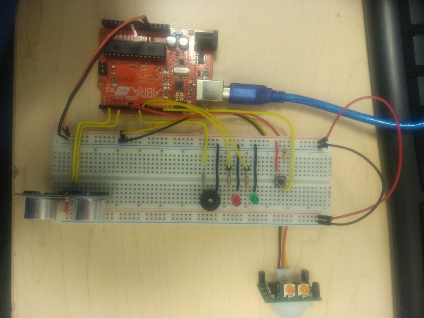 Arduino Security System W/ PIR & Distance Sensor : 13 Steps - Instructables