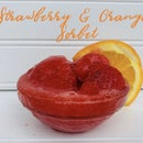 DELICIOUS Strawberry & Orange Sorbet