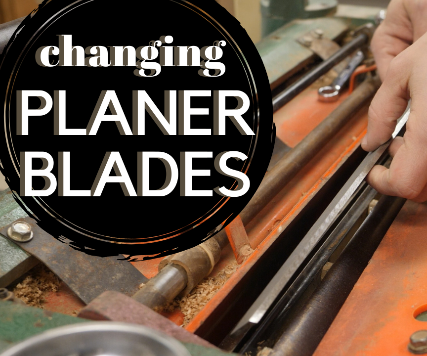 How to Change the Blades in Your Planer