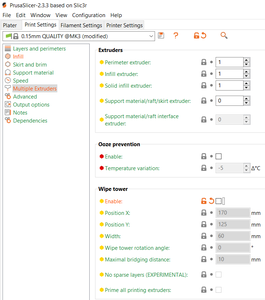 Slicer Settings 