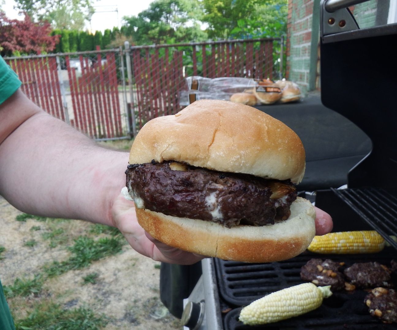 The Blue Mountain Elk Burger