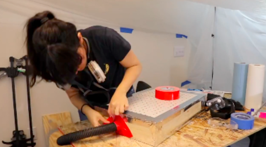 Make a Vacuum Forming Rig for the Visor