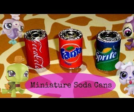 Miniature Soda Cans