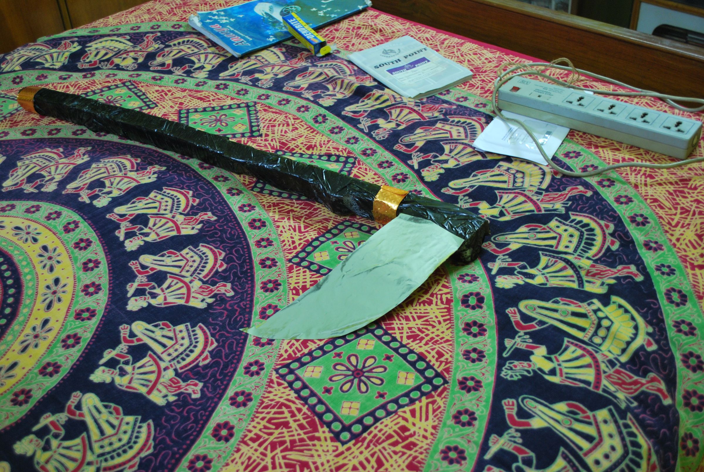 How to make a grim reaper scythe for halloween