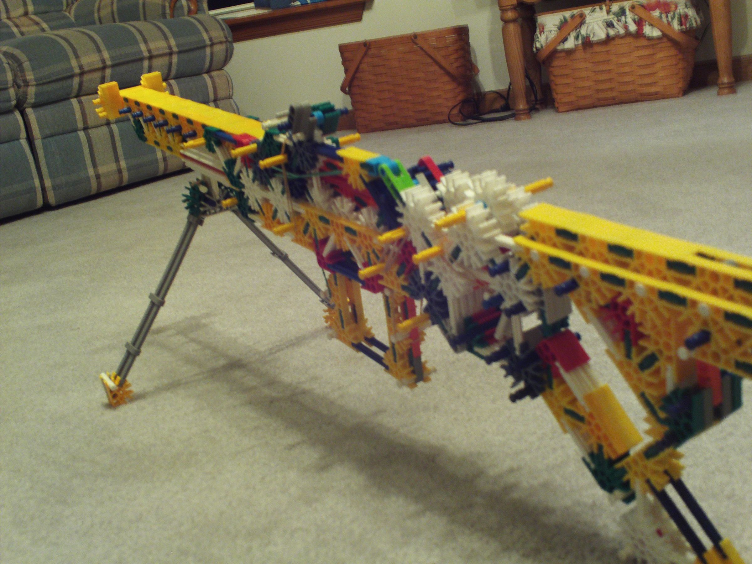 CM-10, The Mech of a Bolt-action Sling-shot Rifle