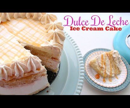 Dolce De Leche Ice Cream Cake