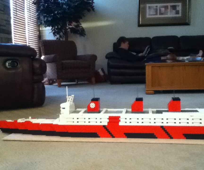 5 Foot LEGO Ship