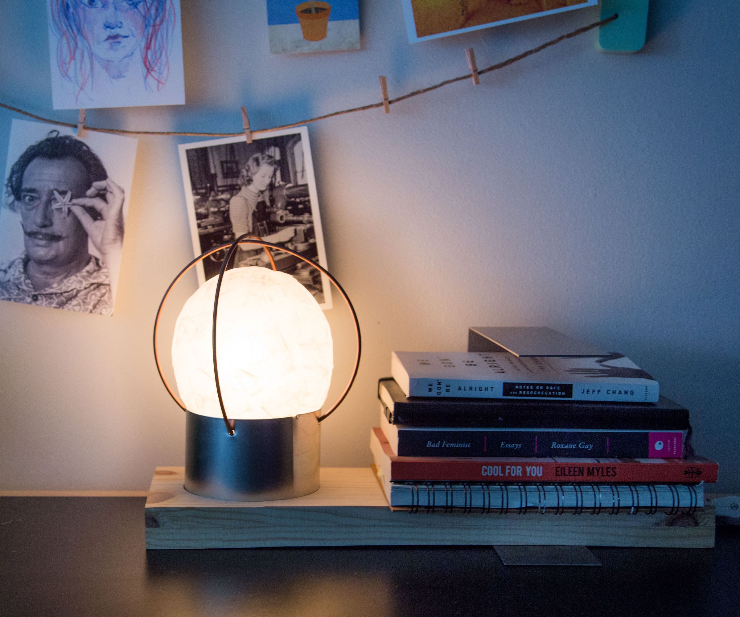 Minimal $1 Reading Lamp