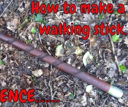 How to Make a Walking Stick (Self Defence Stick)